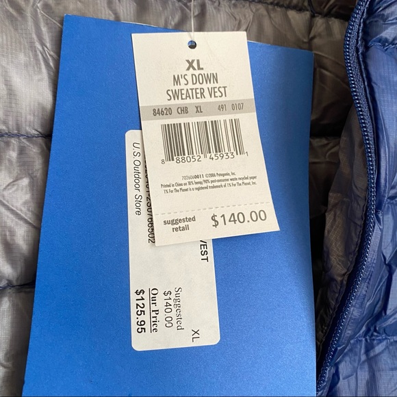 NWT Patagonia down sweater vest - Picture 3 of 5